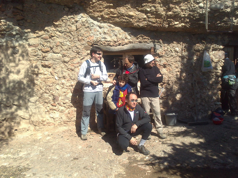 Ruta de les ermites
Durant la sortida de l'AEL a Montserrat. La Ruta de les Ermites. Foto de Joan Daví
