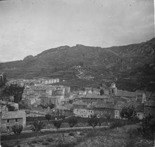 Vista des de La Plana. Any 1918
