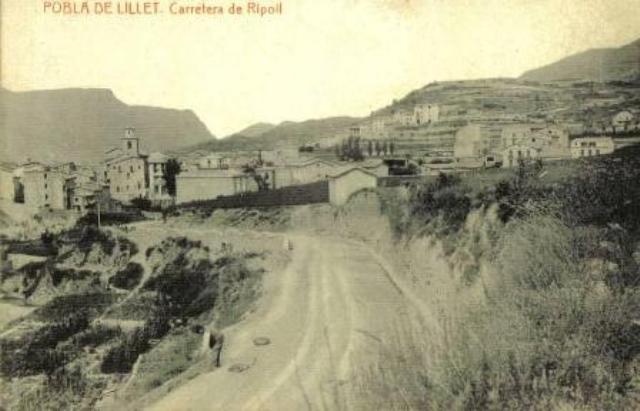 Vista des de la carretera de Ripoll
