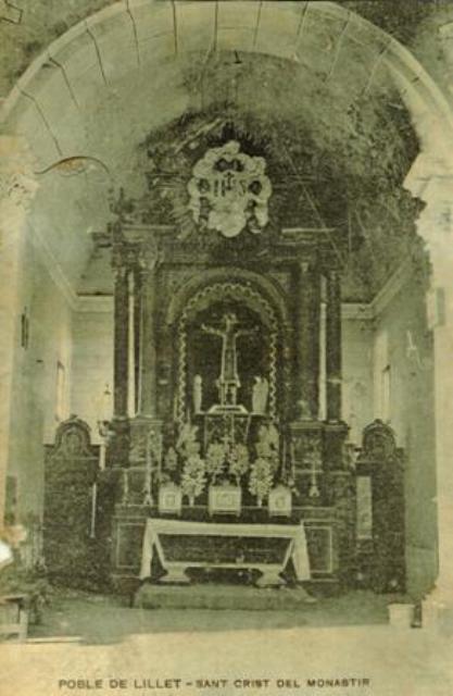 Altar major del Monestir
