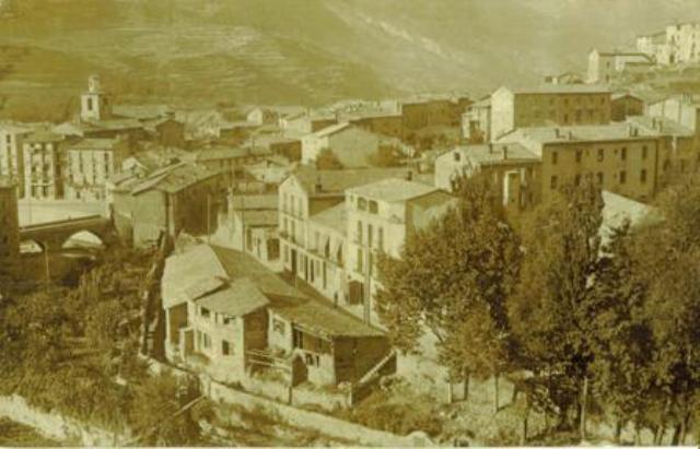 Vista des de la carretera de Castellar
