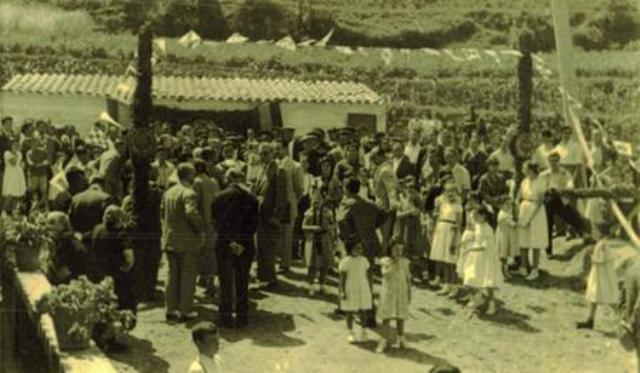 Inauguració de les cases de l´Asland-any 1954
