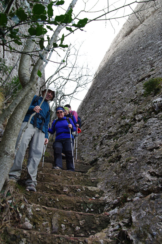 Escales avall
Durant la sortida de l'AEL (5/3/2011)
Paraules clau: Montserrat AEL