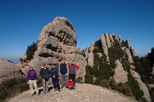 Montserrat, de les agulles al Montgròs
Sortida de l'AEL del dia 18 de febrer. El Montgròs
