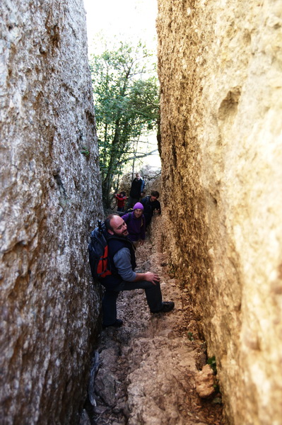 Baixant del Montgròs
Sortida del 18/2/12. De les Agulles al Montgròs
