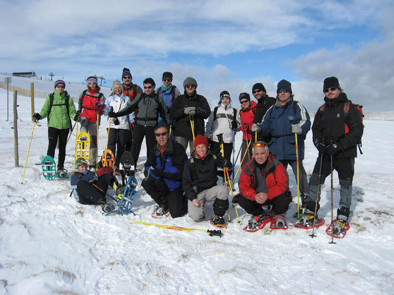 Raquetes
El grup d'avançats després d'esmorzar...
Paraules clau: AEL excursions raquetes