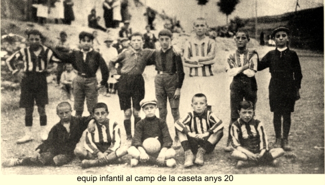 futbol  infantil anys 20
