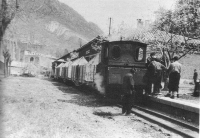 Fábrica del Clot del Moro
Estació de Castellar de N´Hug-any 1961
