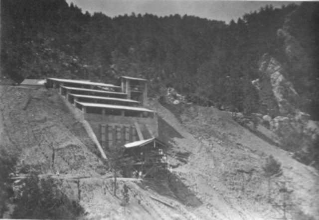 Carregador de les mines del Catllarás-any 1910
