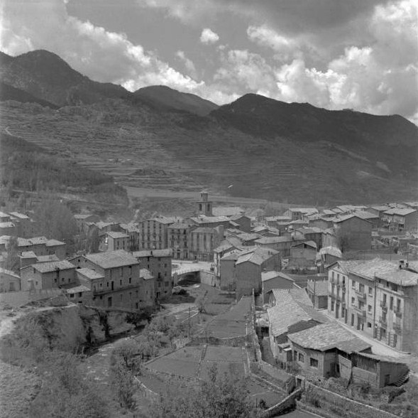 Vista des de la carretera de Castellar
