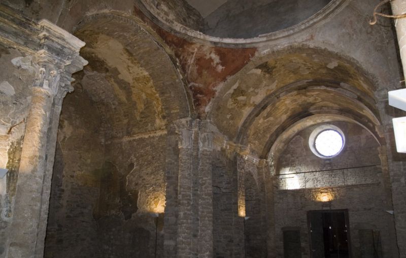 Interior del monestir.
